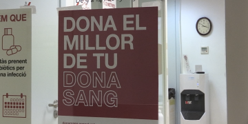 El Banc de Sang i de Teixits fa una crida als donants, tot i les vacances
