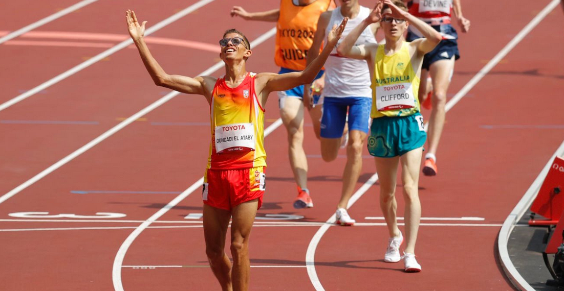 Yassine Ouhdadi acaba sisè als 1500 metres dels Jocs Paralímpics de Tòquio i aconsegueix diploma paralímpic