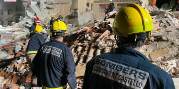 Continua la recerca d’una tercera persona en l’edifici ensorrat a Peníscola