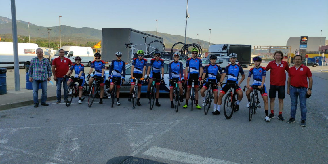 La PC Baix Ebre-Gran Fons SB Hotels Terres de l’Ebre pren part en la Volta al Baix Aragó