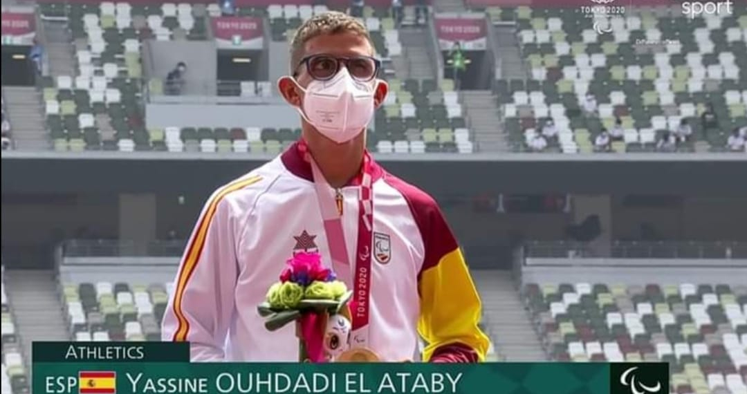Yassine Ouhdadi fa història guanyant l’or a la prova dels 5000 metres T13 dels Jocs Paralímpics de Tòquio