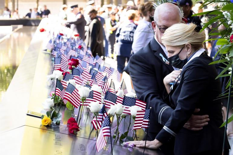 Els EUA commemoren el 20è aniversari dels atemptats de l’11-S amb un record per les 2.977 víctimes