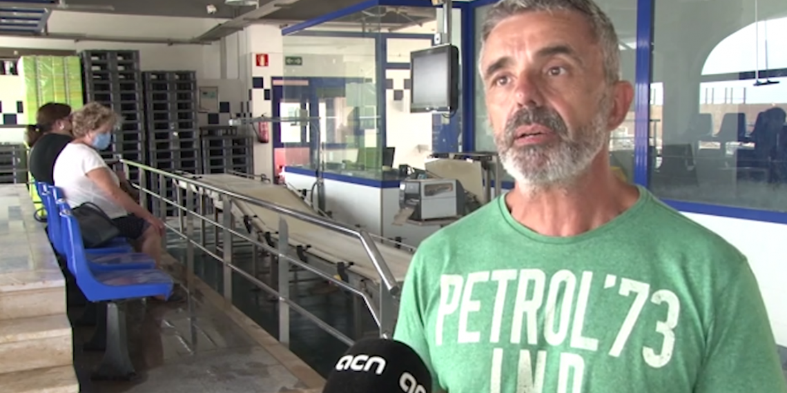 La llotja de les Cases d’Alcanar torna a vendre peix després d’una setmana d’aturada pels aiguats