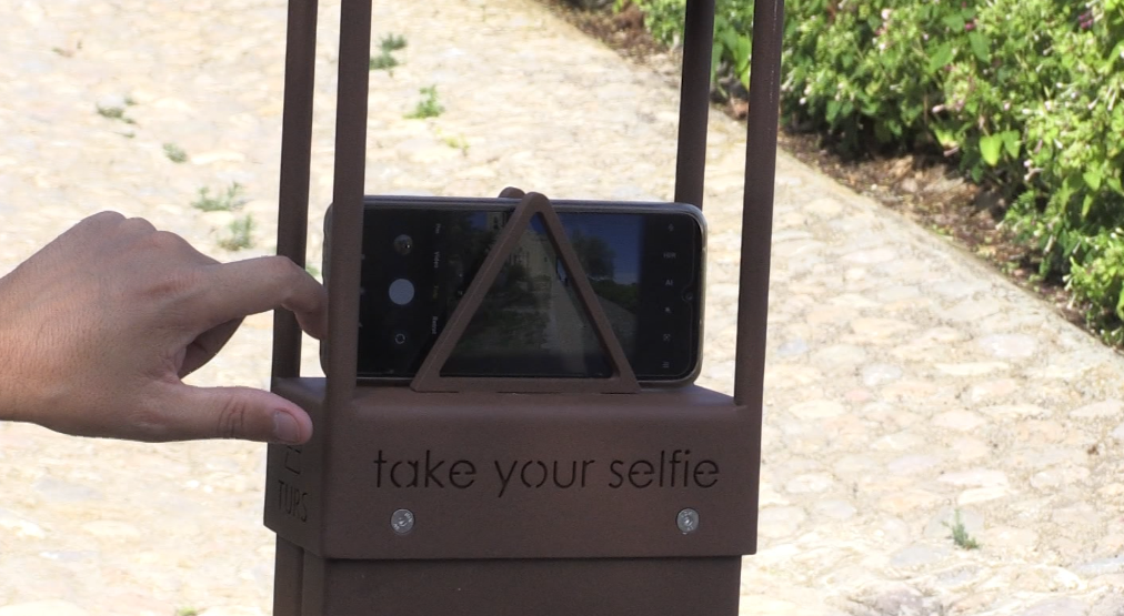 La Terra Alta instal·la suports selfie en diferents indrets turístics de la comarca