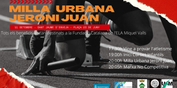 Sant Jaume d’Enveja acollirà la ‘Milla Urbana Jeroni Juan’ el dia 11 de setembre