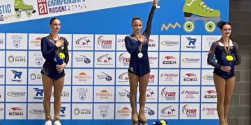 Andrea Silva i Anouk Vizcarro, del Club Patí l’Aldea, bronze en l’Europeu de Riccione