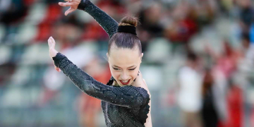Anouk Vizcarro, del Club Patí l’Aldea, guanya el bronze a l’Europeu de Riccione