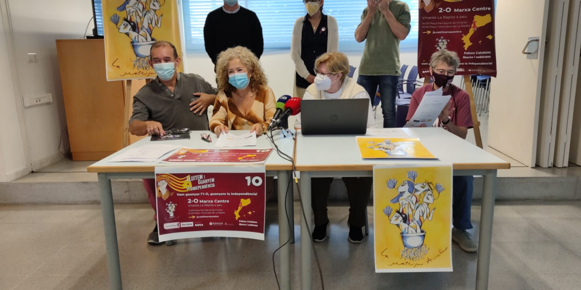 Marxa entre Vinaròs i la Ràpita per reinvidicar el referèndum de l’1-O
