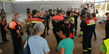 Alcanar se centra en la neteja d’habitatges particulars i negocis després dels aiguats