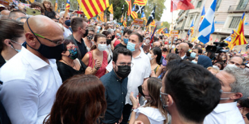 L’independentisme torna al carrer per la Diada amb una manifestació de 400.000 persones, segons l’ANC