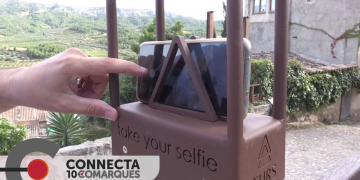 Instal•lació de suports selfie en diferents indrets turístics de la Terra Alta