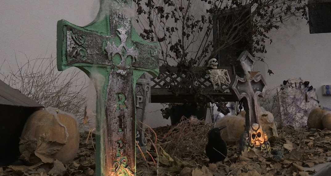 L’Aldea celebra la castanyada amb un túnel del terror ple de sorpreses