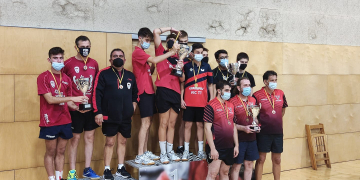 El Club Tennis Taula Tortosa, sotscampió de Catalunya per Comarques per equips