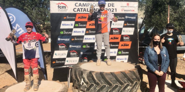 Amposta acull amb la cinquena cursa del Campionat de Catalunya de Motocròs de nens 2021