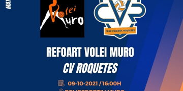 El Volei Roquetes debuta amb derrota a la Superlliga 2