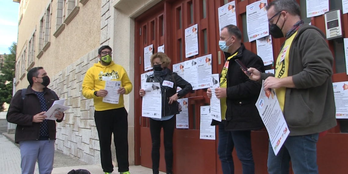 Els sindicats exigeixen a la Generalitat augmentar la inversió en educació