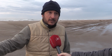 El temporal Blai no causa danys estructurals al Trabucador però recorda la seua fragilitat