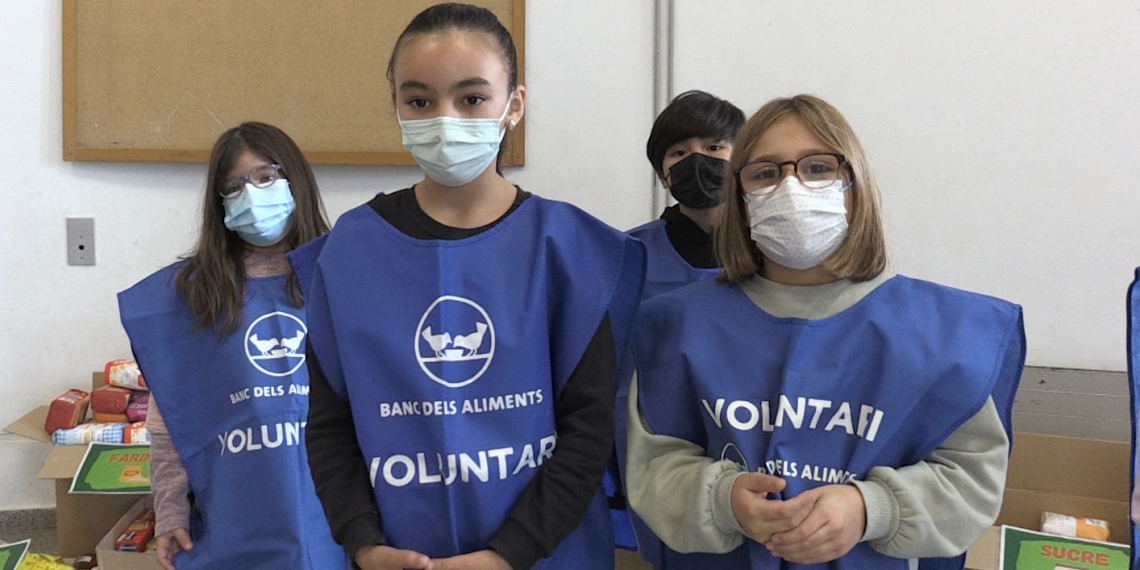 L’escola Jaume Balmes celebra la sisena edició del Gran Recapte d’aliments