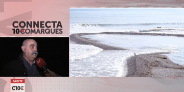 Aparició d’un nou delta al tram final del riu Sénia