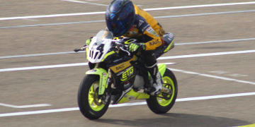 Xavier Albertón, del Moto Club Tortosa, sotscampió de la Copa Catalana de Velocitat