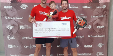 Carlos Bellés i Nacho Vicente guanyen la primera categoria del torneig de l’Audi de l’Ebre Pàdel Deltebre