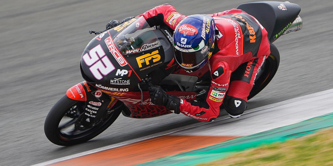 Jeremy Alcoba disputa l’última cita del Mundial de Moto3 a València, abans de donar el salt a Moto2