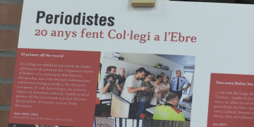 El Col·legi de Periodistes de l’Ebre celebra “20 anys fent Col·legi” al territori