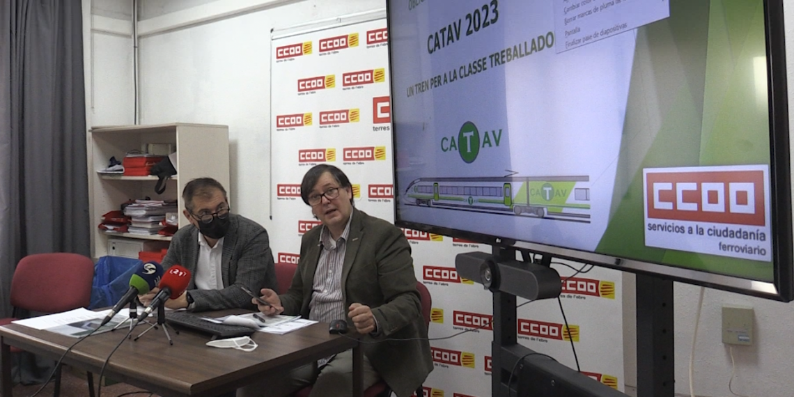 CCOO presenta la Xarxa CATAV per millorar els serveis ferroviaris a l’Ebre