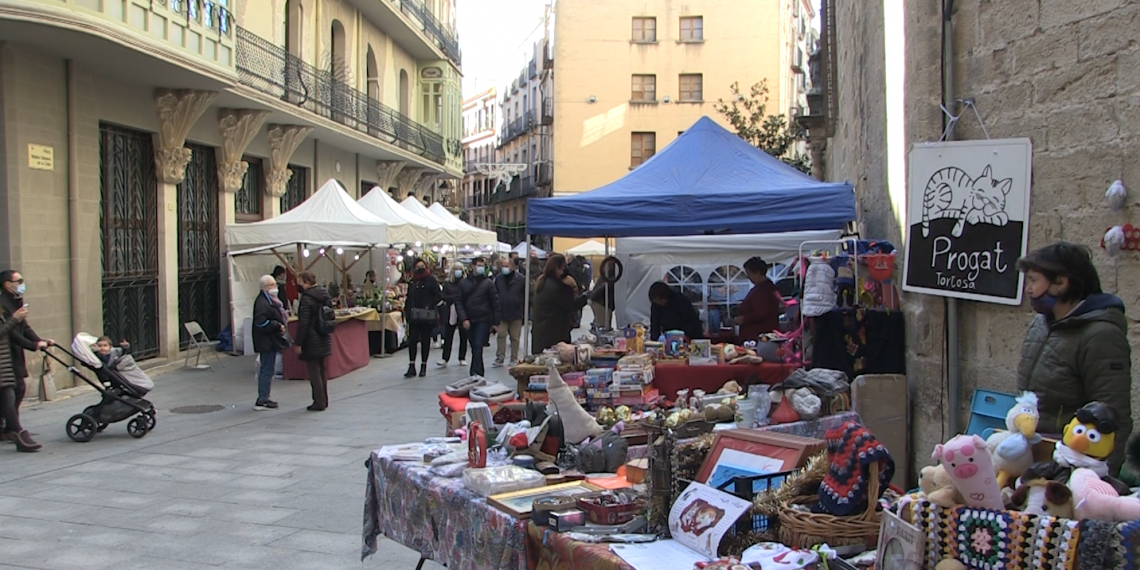 Inauguració de la Fira de Nadal de Tortosa