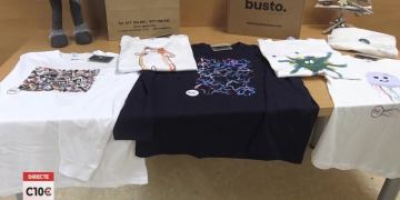 APASA i Bustos Brand s’uneixen per crear samarretes amb dissenys dels usuaris