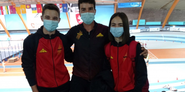 Adrià Ripollés, primer a la prova de salt amb perxa i MMP en el Campionat d’Espanya de Clubs sub’16