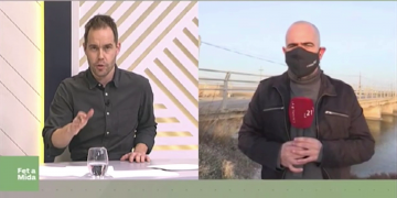 Denúncia dels usuaris de la carretera del Poble Nou del Delta per la seva millora