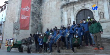 La celebració de Sant Antoni torna als carrers d’Ascó