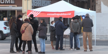 Convocatòria antifeixista de la CUP Terres de l’Ebre per la presència de Vox a Tortosa