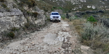Finalitzen les obres de reparació de camins forestals dels Ports i de la serra de Cardó-Boix