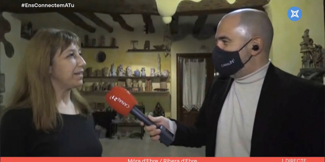 Coneixem a l’artista Núria Duro des del seu taller de Móra d’Ebre