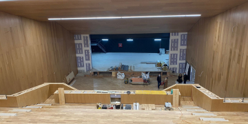 Alcanar enllesteix els últims detalls del nou auditori municipal