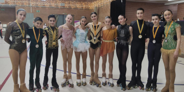 El Club Patí l’Aldea comença la temporada aconseguint podis a la Pobla de Mafumet