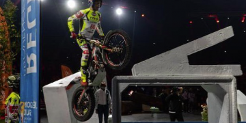 Adam Raga, llest per prendre part en la segona prova del Campionat del Món d’X-Trial