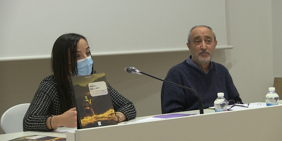 Manel Ballart presenta ‘Els dies purs’, l’obra guanyadora del Premi de Narrativa Sebastià Juan Arbó