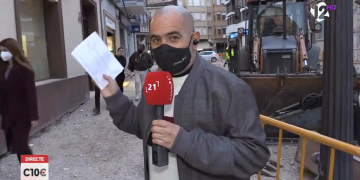 Visitem les obres de millora del carrer Cervantes de Tortosa