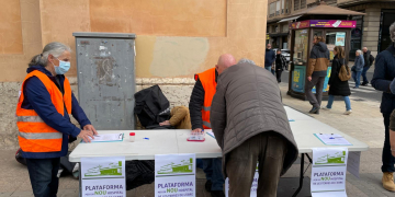 Comença la recollida de firmes de la plataforma per un nou hospital a les Terres de l’Ebre
