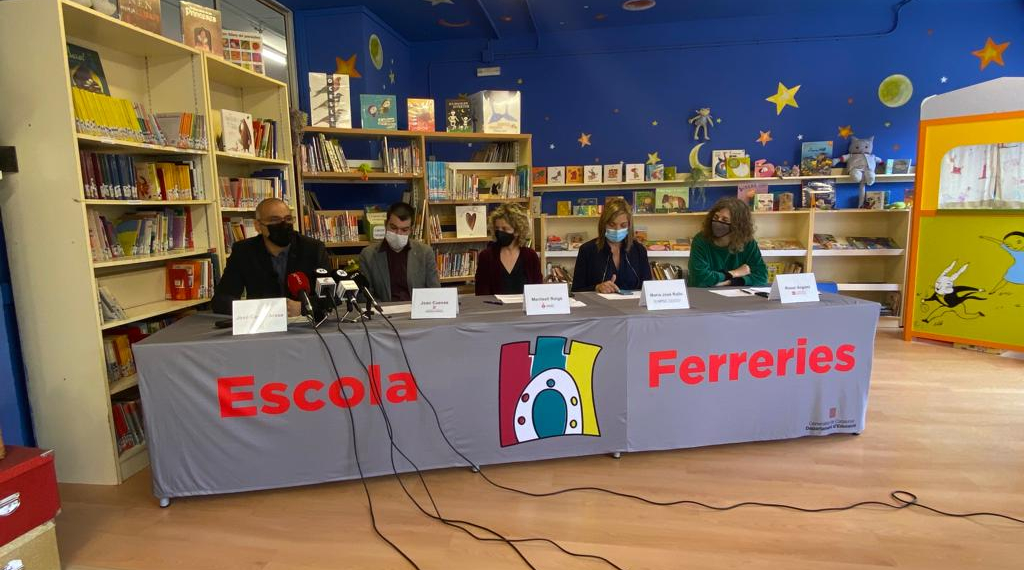 L’Escola Ferreries i l’Hospital de Tortosa Verge de la Cinta s’alien en un projecte educatiu
