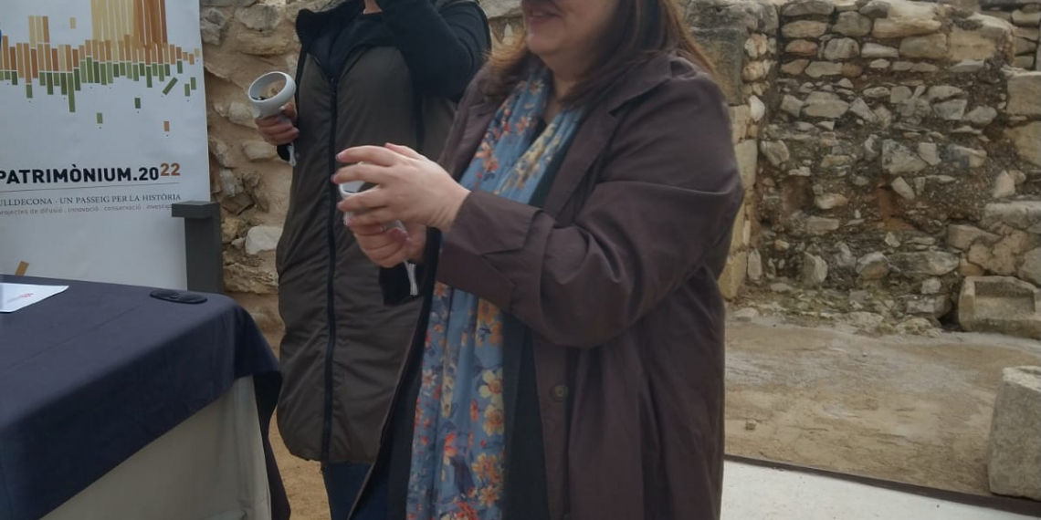 Realitat virtual al castell d’Ulldecona amb el Patrimonium 2022