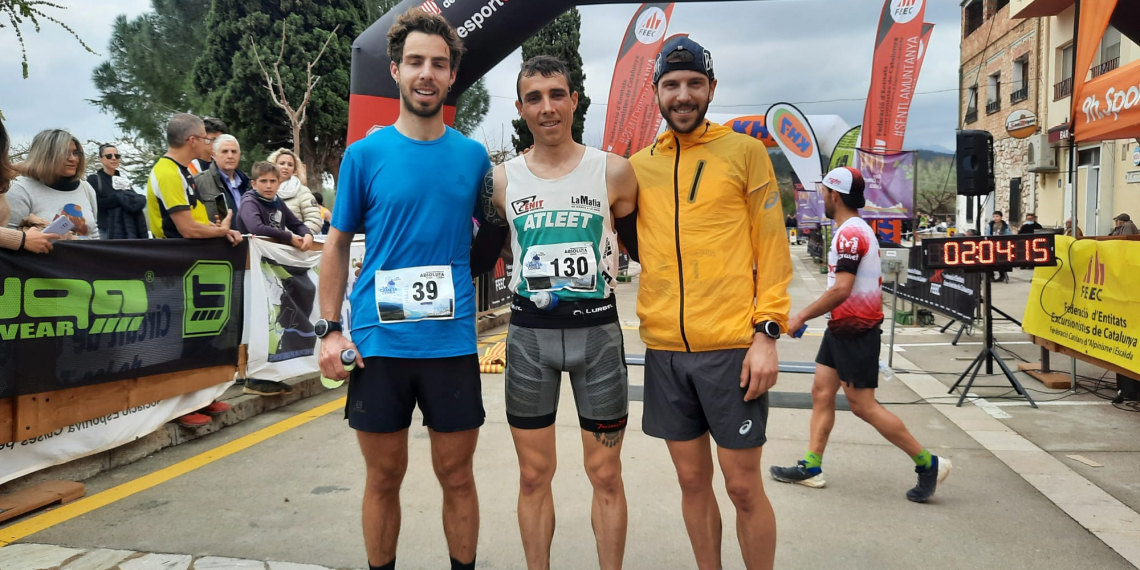 Marcos Ramos i Núria Gil s’imposen a la Cursa de la Cameta Coixa de Miravet