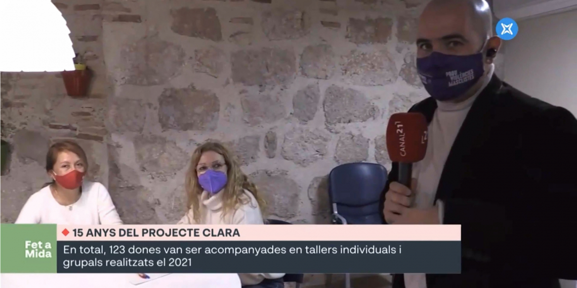 Visitem el Projecte Clara de Càritas Tortosa amb motiu del 8-M