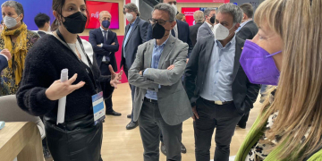 La Ribera d’Ebre presenta al MWC l’aplicació del 5G als comptadors d’aigua i als drons que es proven al Molló