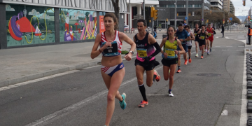 Mireia Guarner, millor marca personal i tercera atleta estatal a la Mitja Marató de Barcelona