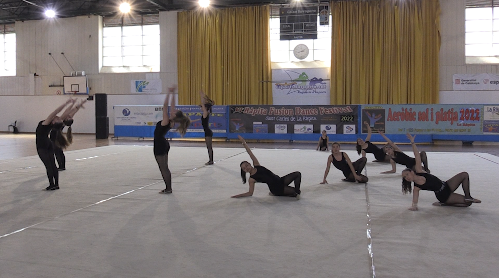 La Ràpita Fusion Dance Festival omple el pavelló amb exhibicions de ball