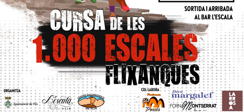 Aquest divendres torna la ‘Cursa de les 1000 escales de Flix’